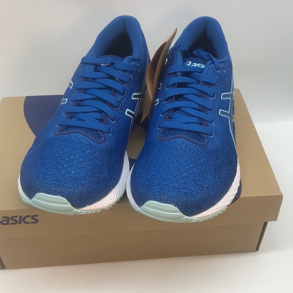 ASICS WOMENS GEL-DS TRAINER 26 RUNNING SHOES SIZE 5.1/2  LAKE DRIVE/CLEAR BLUE - Picture 16 of 16
